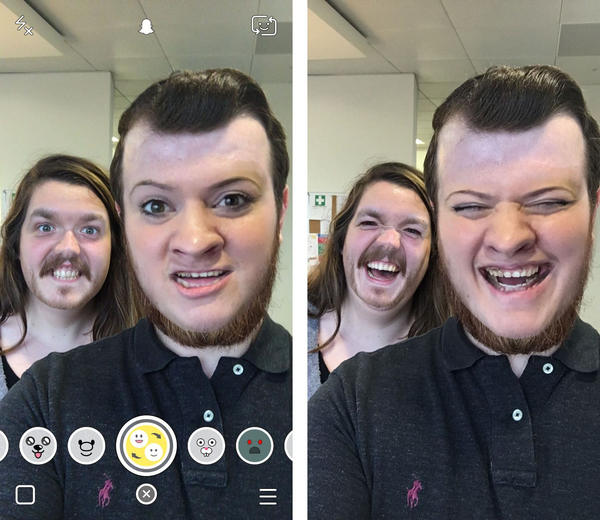 how to face swap on Snapchat instantly